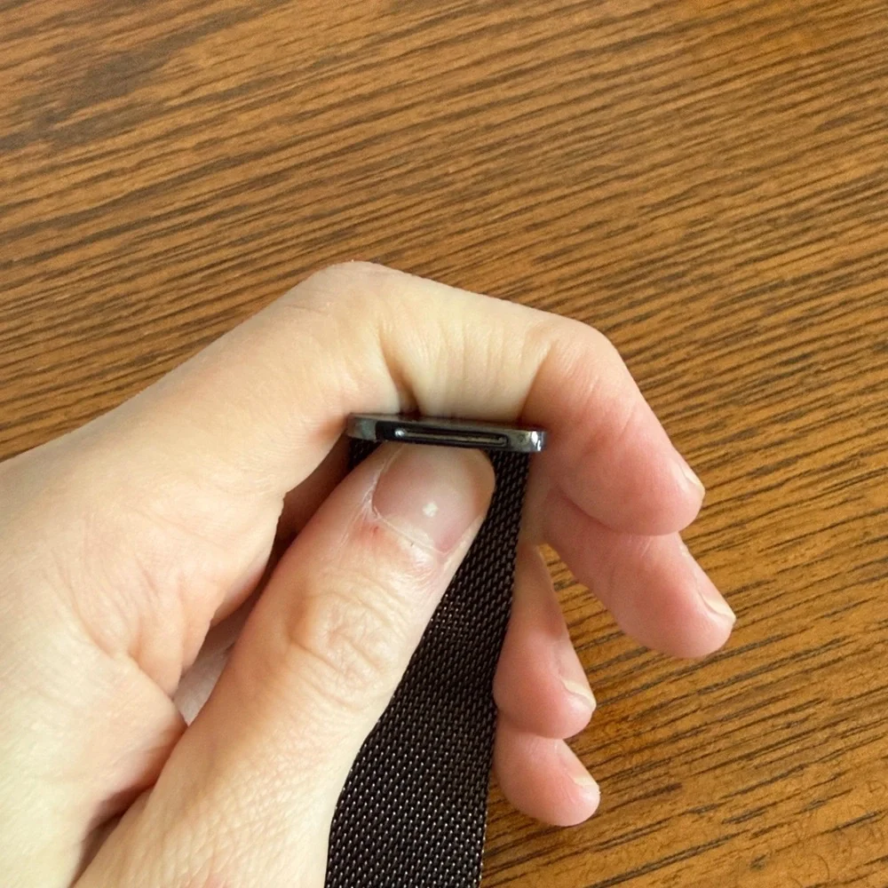 Black Milanese Loop Watch Band